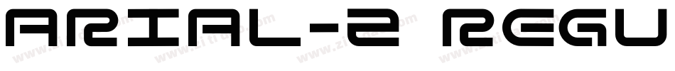 Arial-2 Regular字体转换